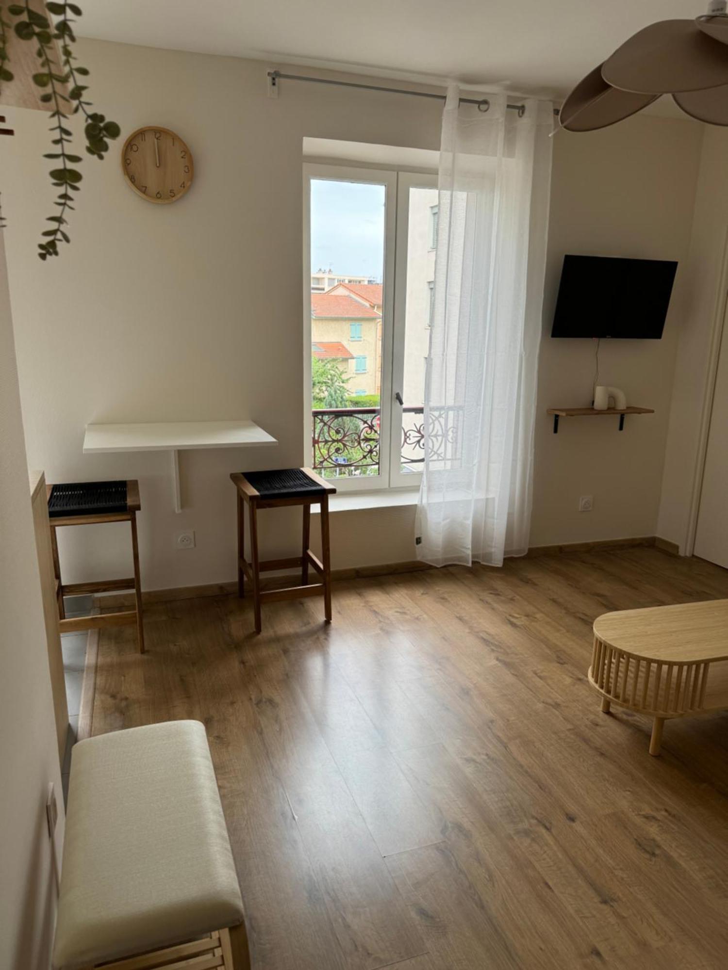 Appartement Avec Une Chambre Lyon Bagian luar foto