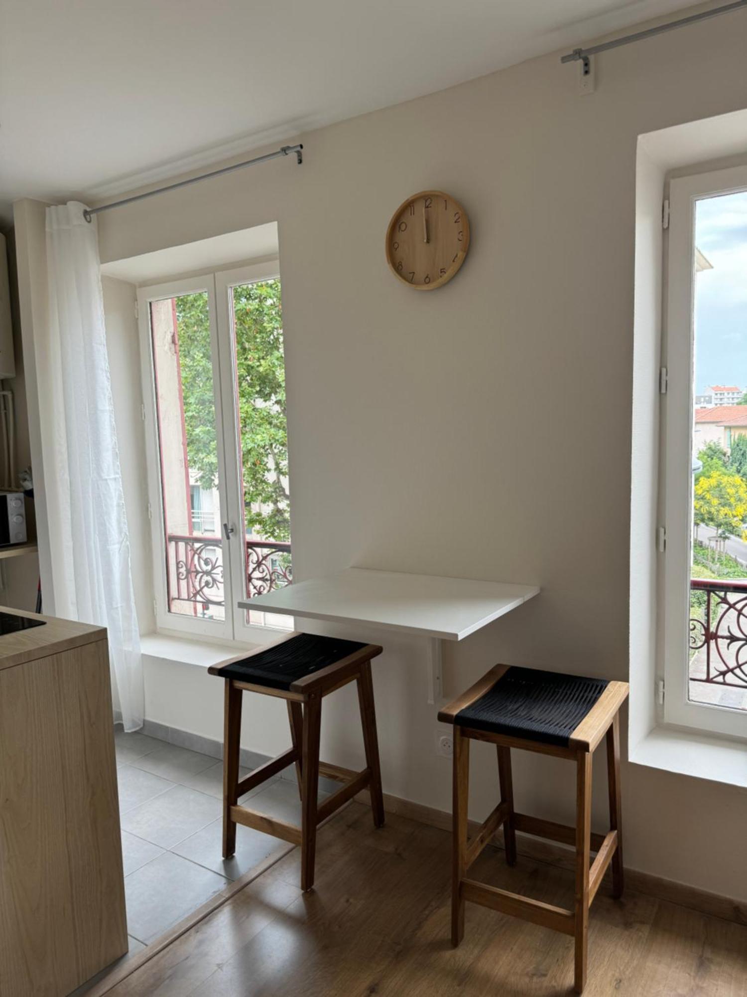 Appartement Avec Une Chambre Lyon Bagian luar foto