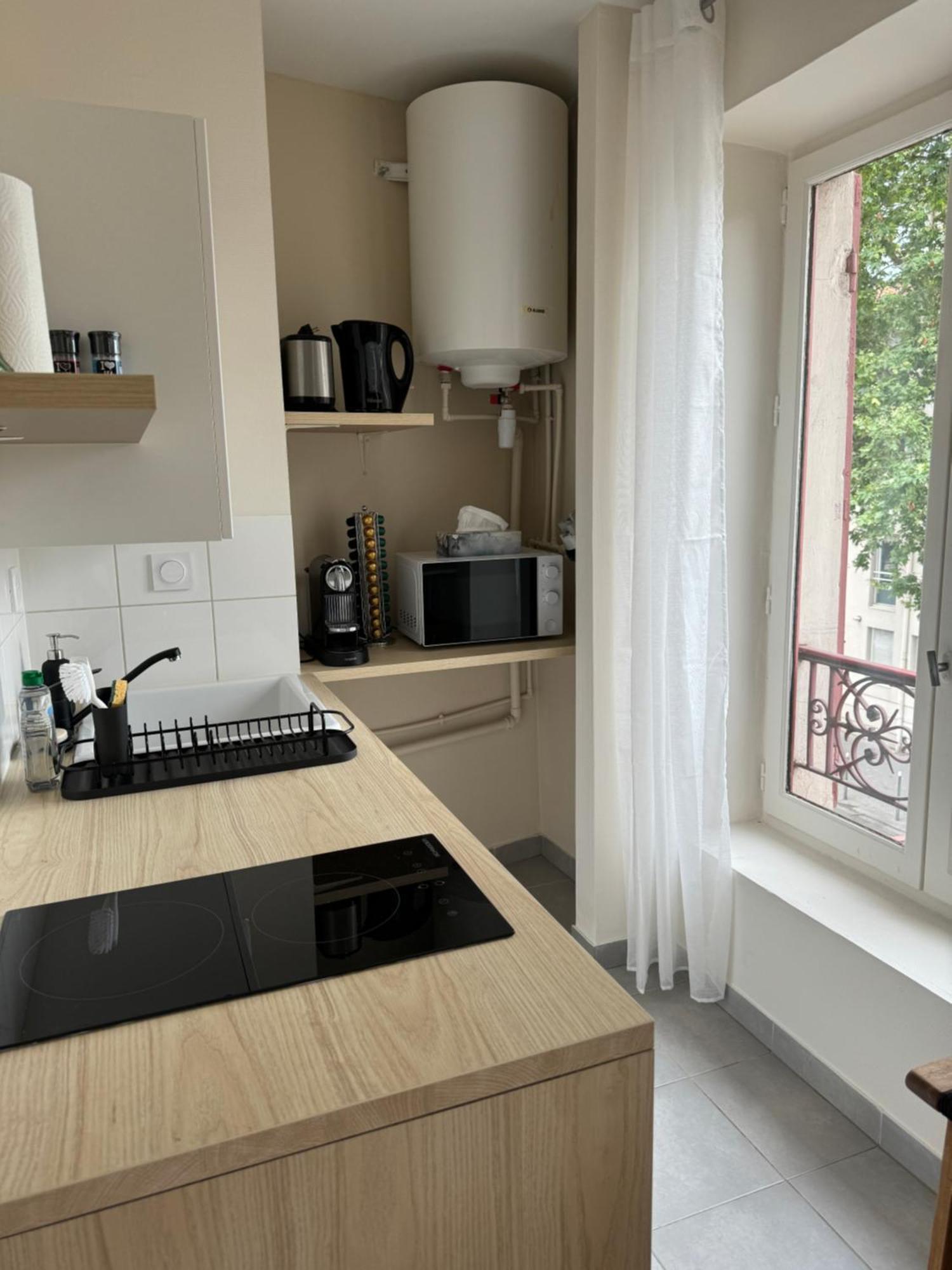 Appartement Avec Une Chambre Lyon Bagian luar foto